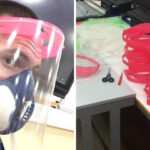 Article on Richmond people making visors in Living In Richmond, Kew & East Twickenham magazine