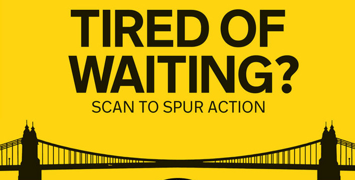 Hammersmith Bridge… tired of waiting Article on Hammersmith Bridge in NHS in Living In Barnes, East Sheen & West Putney magazine