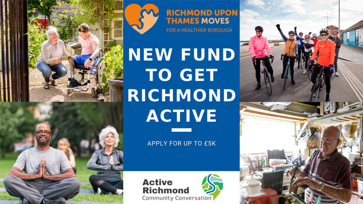Getting older? Get active! Richmond Active Fund article in Living In Richmond, Kew & East Twickenham magazine