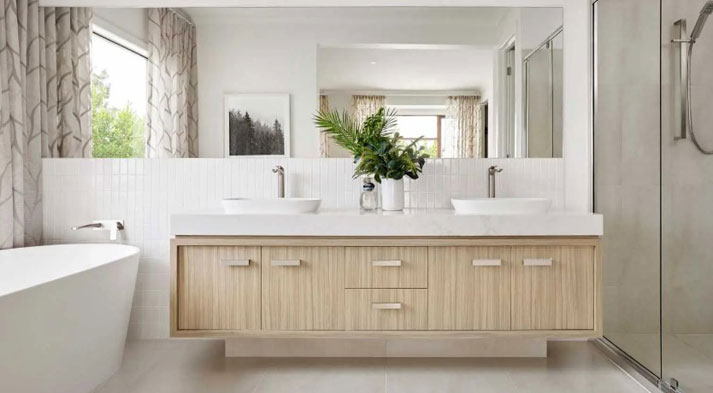 Bathroom bliss Bella Interiors photo for Bathrooms article in Living In Richmond, Kew & East Twickenham magazine